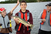 Having Fun Fishing
