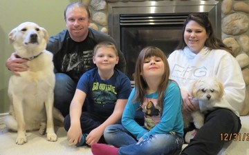 Scott, Brayden, Crystal, and Mikayla!